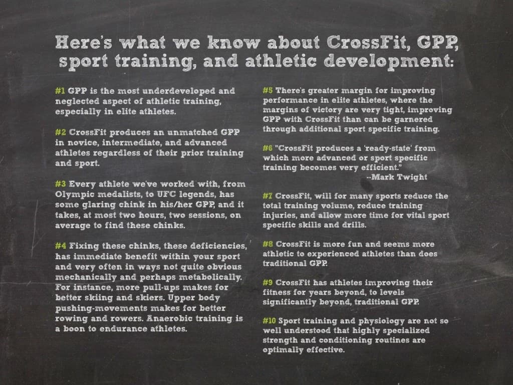 Ever wonder what pro athletes and Olympians get from CrossFit? Here's what we know: