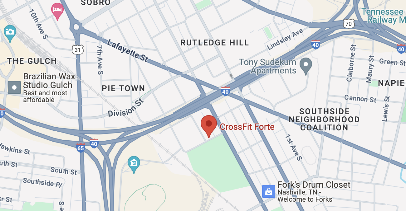 CrossFit_Forte_Map